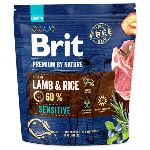 BRIT Premium by Nature Sensitive bárány 1 kg