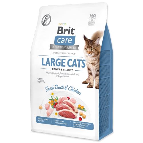 BRIT Care Cat Grain-Free Nagymacskák Power & Vitality 0,4 kg