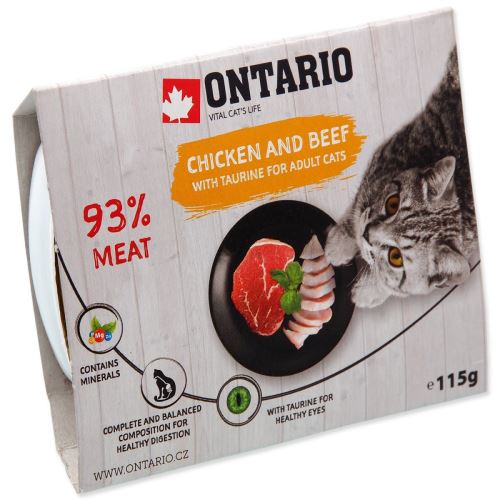 Csirkefürdő marhahússal és taurinnal 115 g