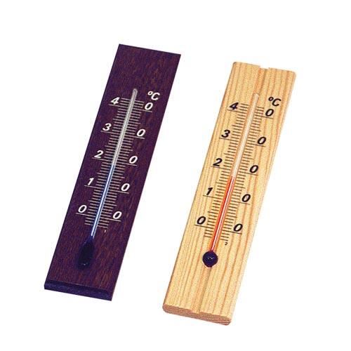 Szobahőmérő D20 fából készült 20cm foltos D20 szobahőmérő