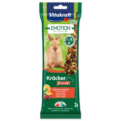 VITAKRAFT Emotion Kracker gyümölcsszelet nyulaknak 112 g