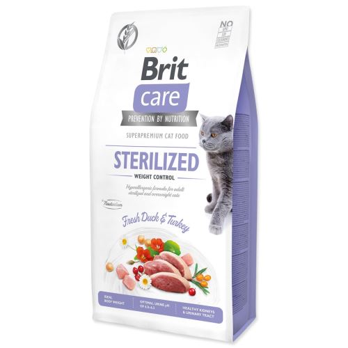BRIT Care Cat Grain-Free Sterilizált Sterilizált súlykontroll 7 kg