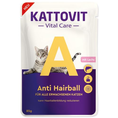 Kapszula KATTOVIT Vital Care Anti Hairball 85 g