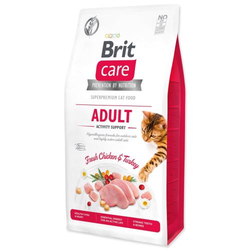 BRIT Care Cat Gabonamentes felnőtt Activity Support 7 kg