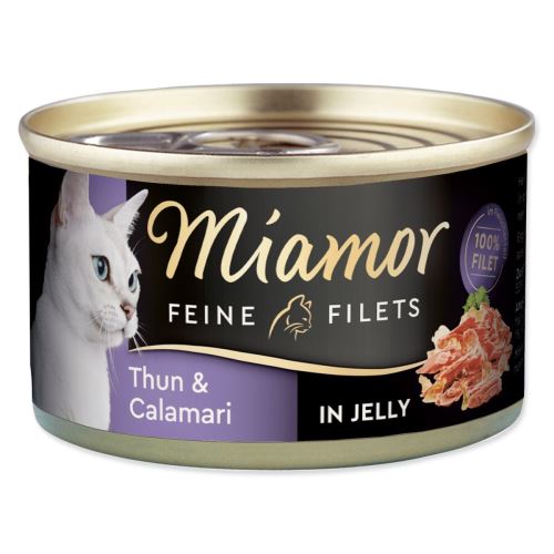 Konzerv MIAMOR Feine filé tonhal + tintahal zselében 100 g