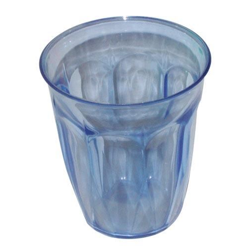 Üvegutánzatú pohár 0,2l műanyag