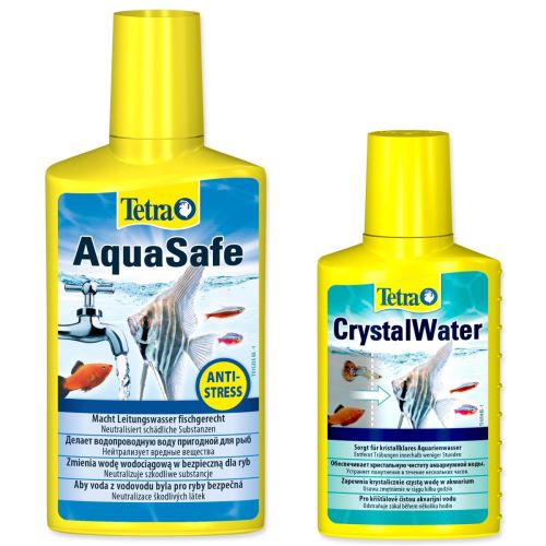 Tetra Aqua Safe 250ml + Tetra Crystal Water 100ml ingyenesen