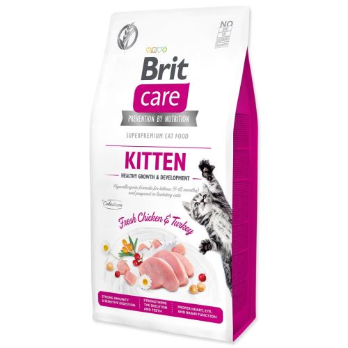 BRIT Care Cat Grain-Free Cica Egészséges növekedés és fejlődés 7 kg