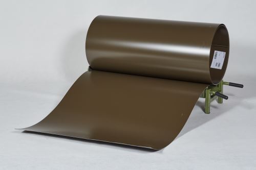 PREFA clr lap tekercsben 0,7 x 1000mm - Katonai barna - khaki/Katonai barna - khaki+folia (RAL7013)