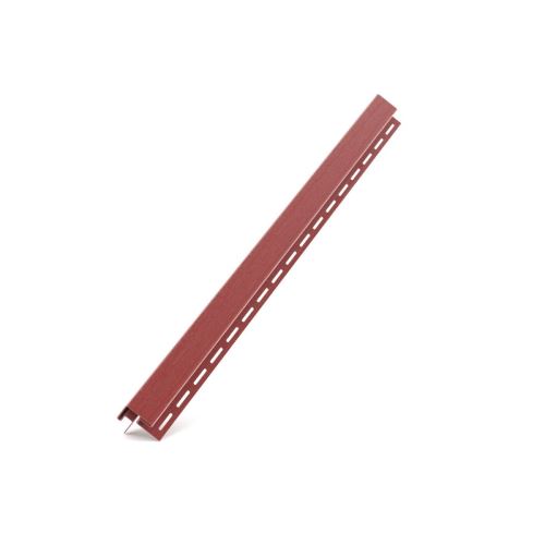 BRYZA műanyag sarokprofil, 3M hosszú, piros RAL 3011