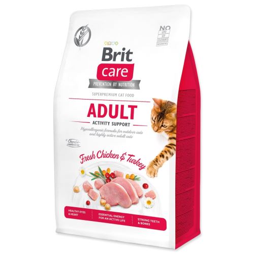 BRIT Care Cat Gabonamentes felnőtt Activity Support 0,4 kg