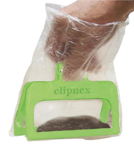 CLIPNEX CLIPNEX műanyag, kutyapiszok tisztítására szolgáló klipsz