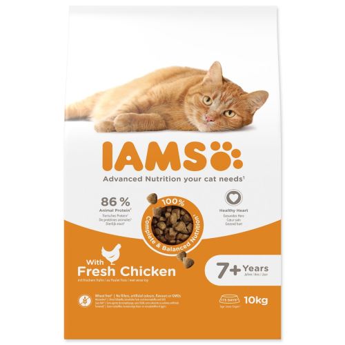 IAMS Cat Senior Csirke 10 kg