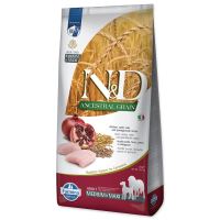 N&amp;D Dog Adult Medium &amp; Maxi Ősi Gabonák Csirke, Tönköly, Zab &amp; Gránátalma 12kg