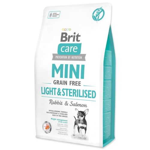 BRIT Care Dog Mini Grain Free Light & Sterilizált 2 kg