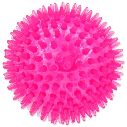Játék DOG FANTASY fütyülő labda rózsaszín 8 cm 1 db