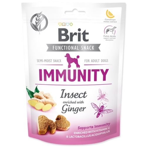 BRIT Care Dog Funkcionális Snack immunitás rovar 150 g