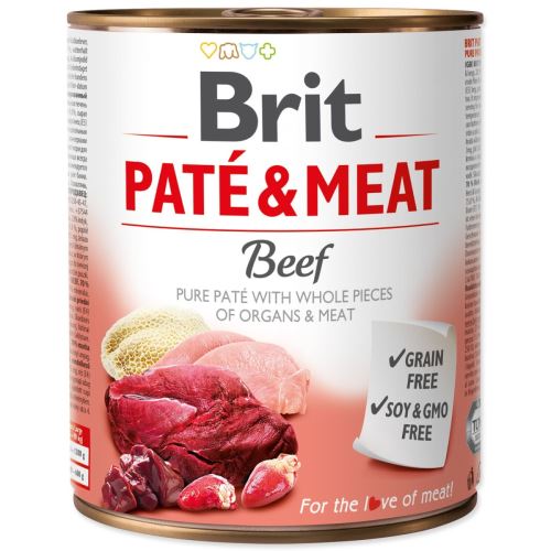 BRIT Paté & Hús marhahús 800 g