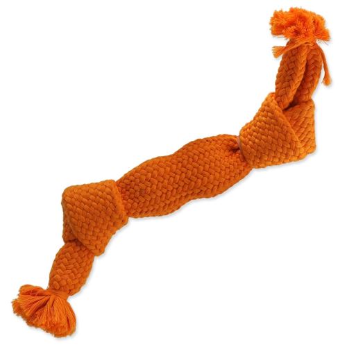 Knot DOG FANTASY narancssárga fütyülő 2 kanóc 35 cm 1 db