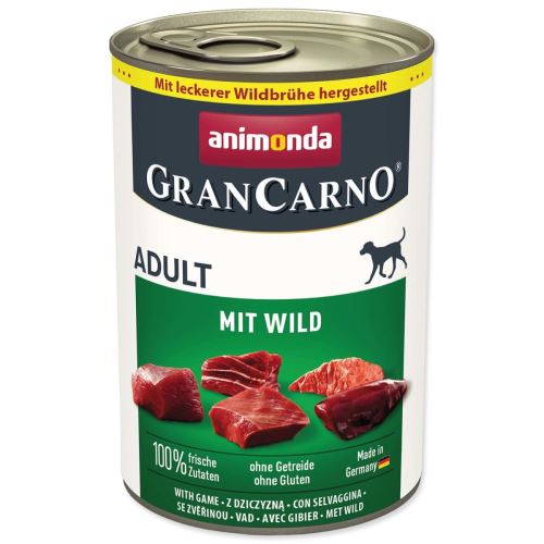Animonda Gran Carno Adult szarvashúsos konzerv 400g