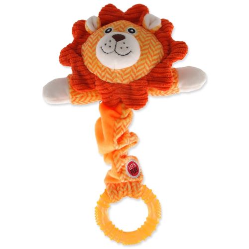 Játék LET`S PLAY Junior oroszlán narancssárga 30 cm 1 db