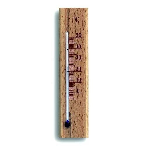 Szobahőmérő fából készült 15cm