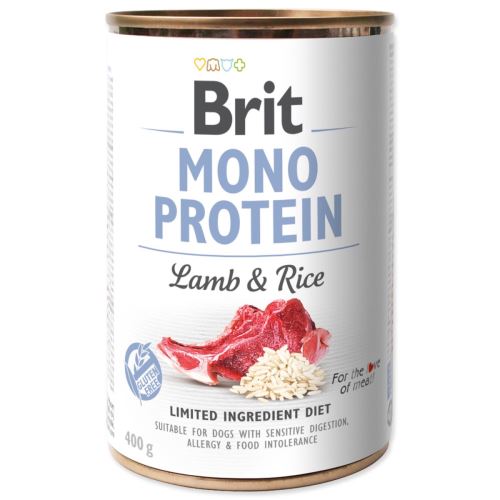BRIT Monoprotein bárány és barna rizs 400 g