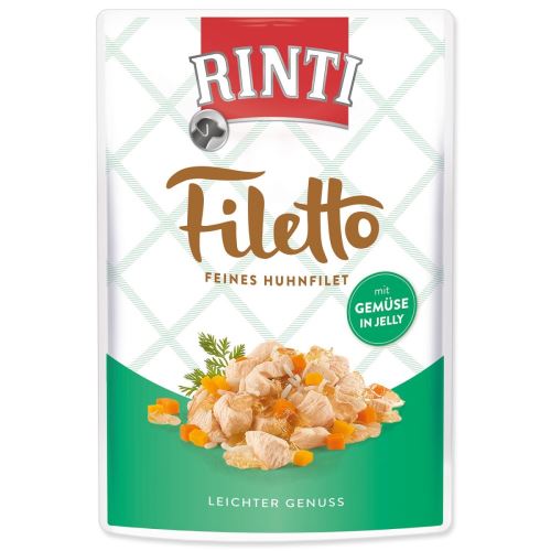Kapszula RINTI Filetto csirke + zöldség zselében 100 g